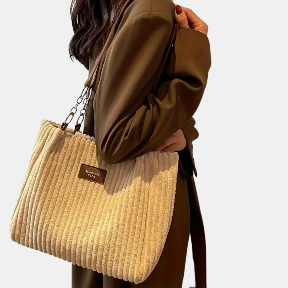 Alva | Stilren tote med mjuk känsla