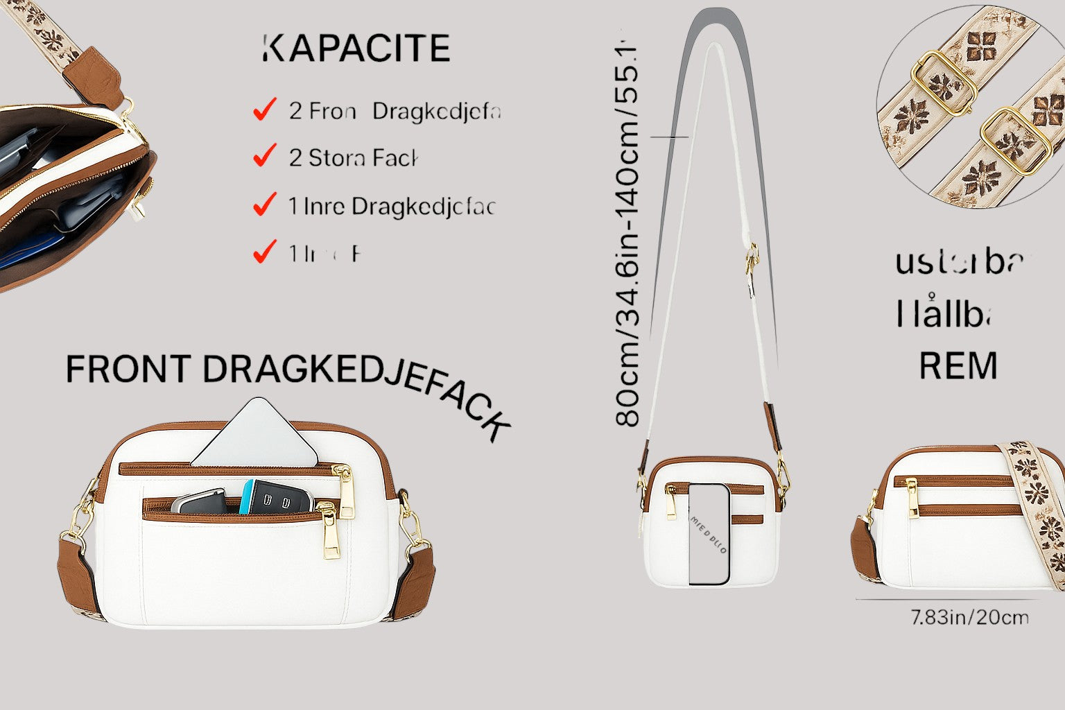Arvida | Crossbodyväska