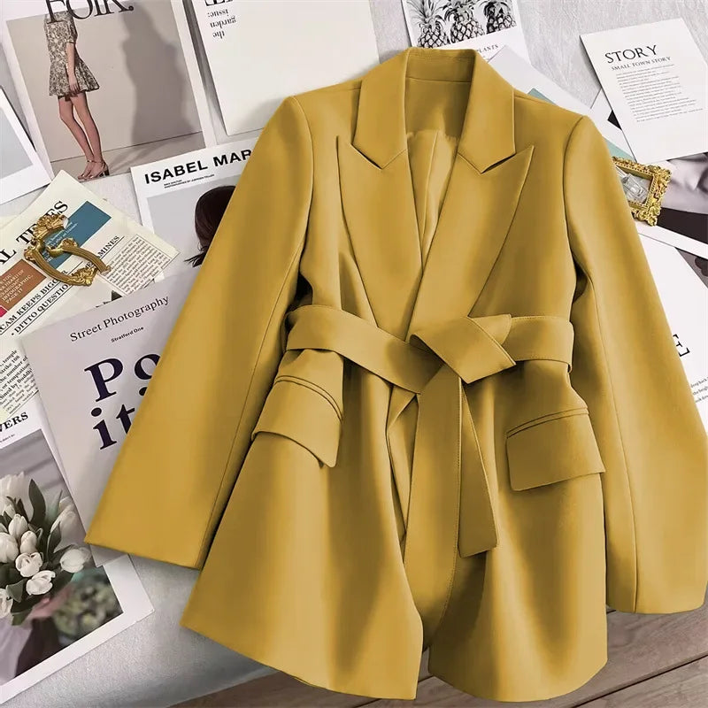 Stockholm Atelier™ - Trendy Lace-up Blazer