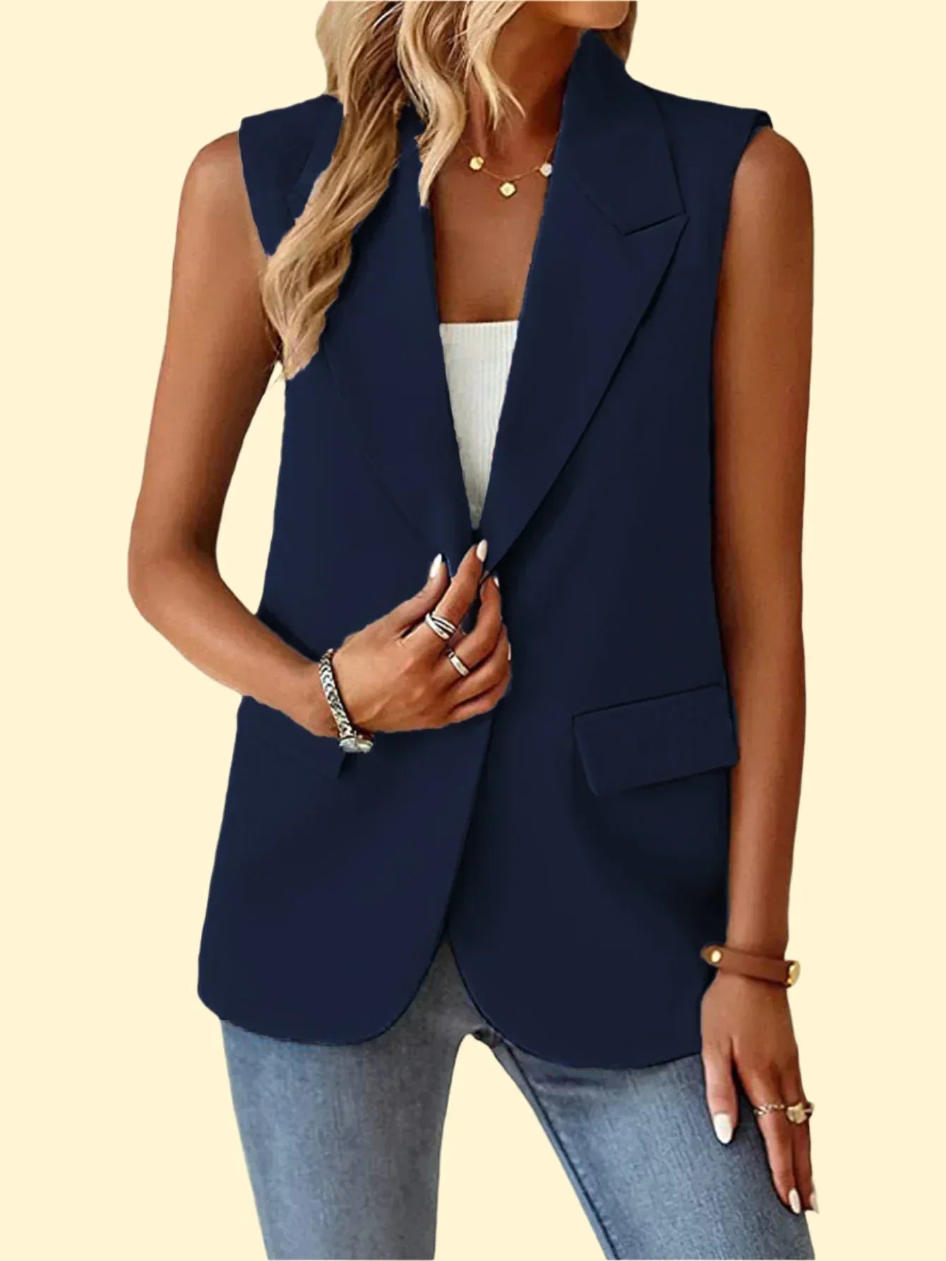 Stockholm Atelier™ - Stylish Sleeveless Vest