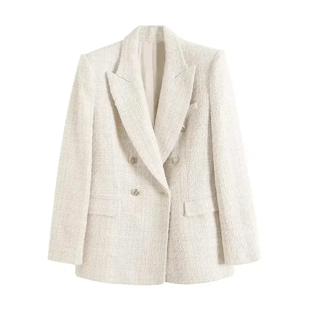 Stockholm Atelier™ - Stylish Tweed Blazer