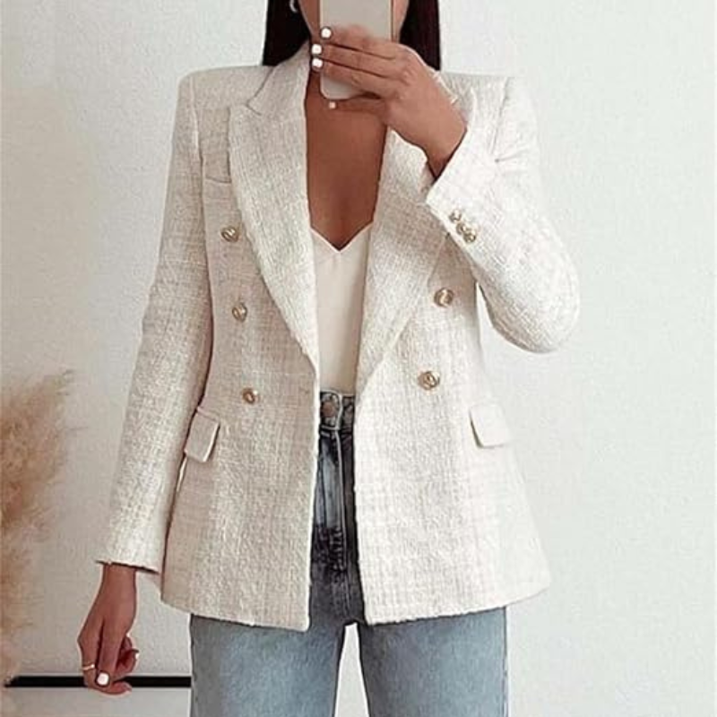 Stockholm Atelier™ - Stylish Tweed Blazer