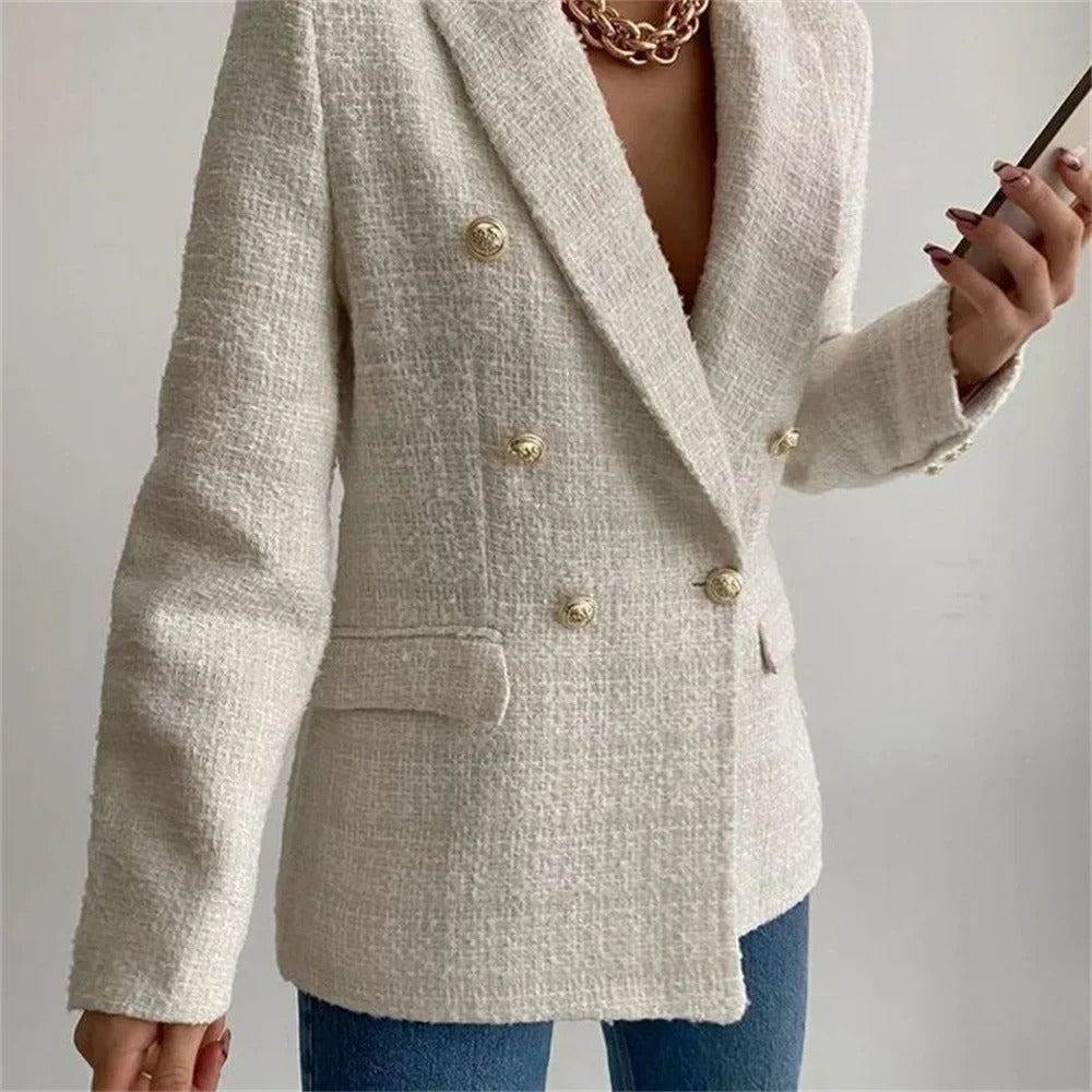 Stockholm Atelier™ - Stylish Tweed Blazer