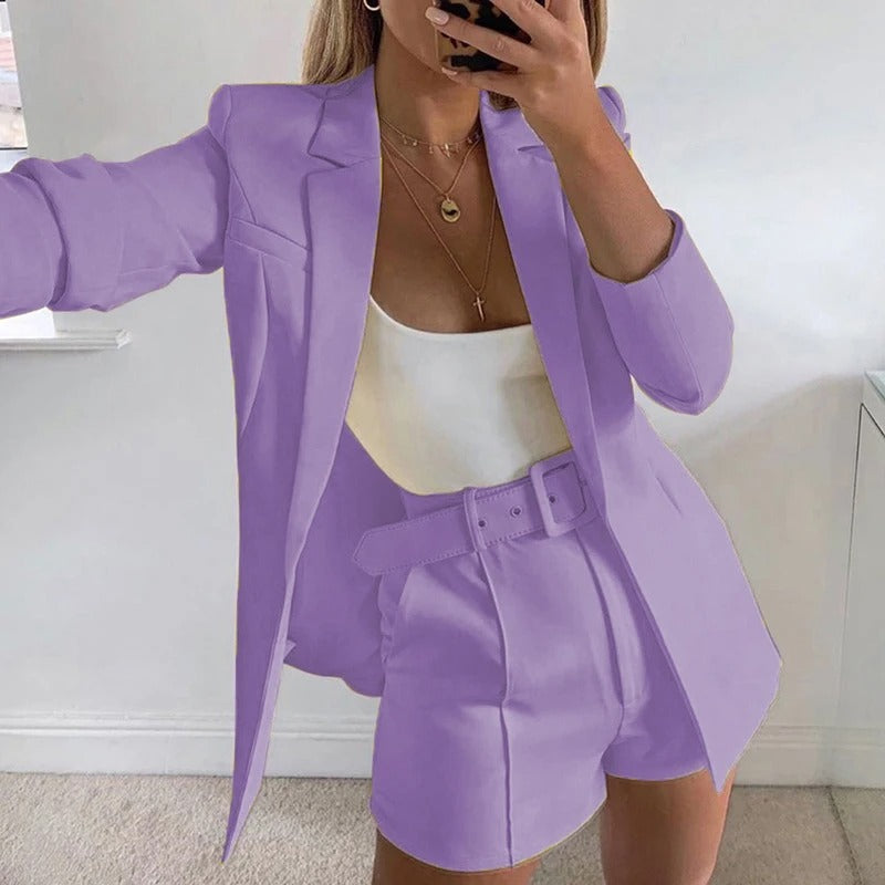 Stockholm Atelier™ - Elegant Two-Piece Suit Set