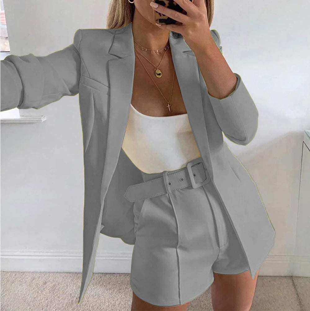 Stockholm Atelier™ - Elegant Two-Piece Suit Set