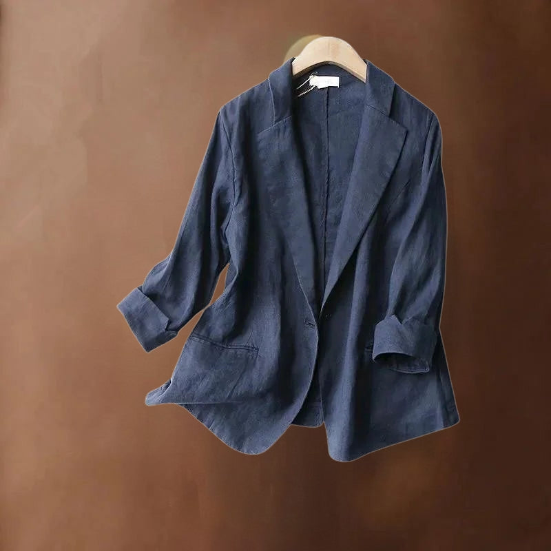 Stockholm Atelier™ - Stylish Linen Blazer