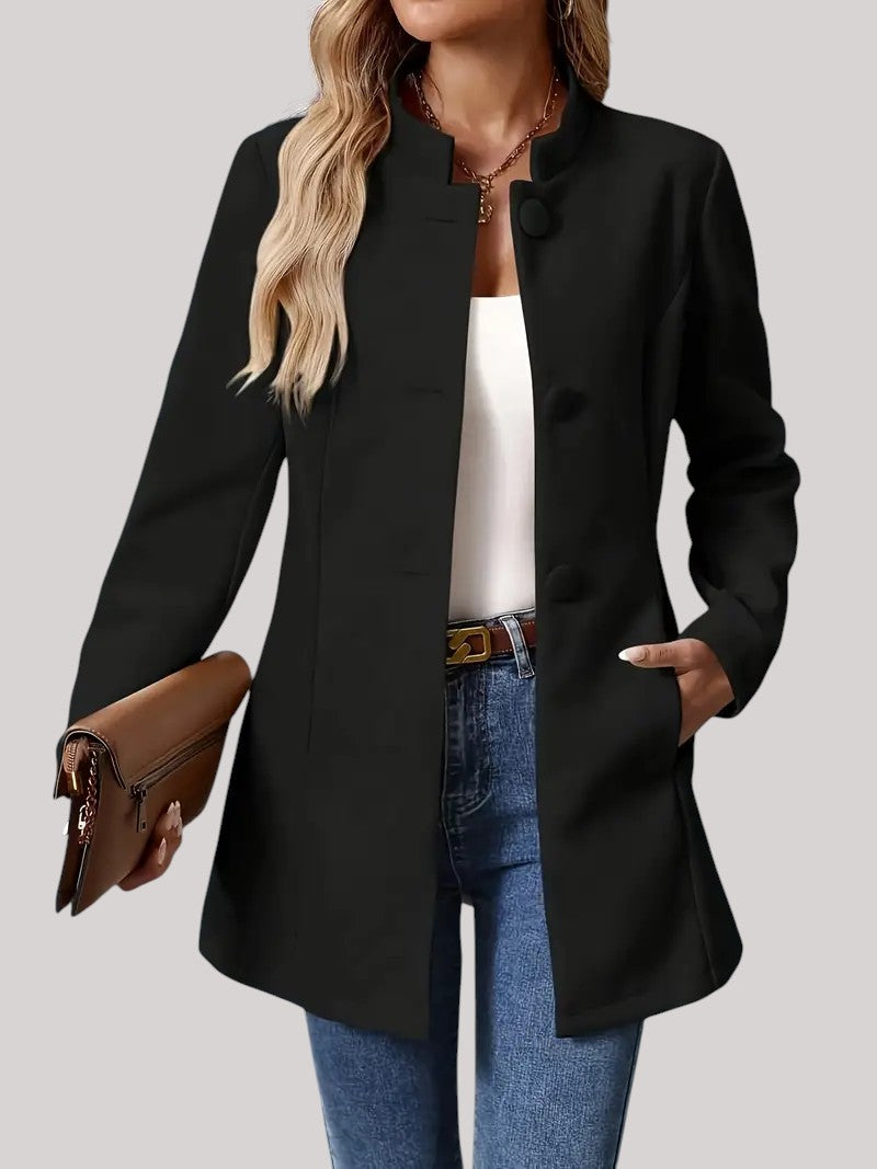 Stockholm Atelier™ | Elegant lång kavajjacka