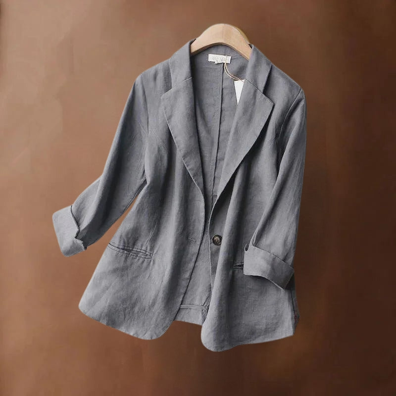 Stockholm Atelier™ - Stylish Linen Blazer