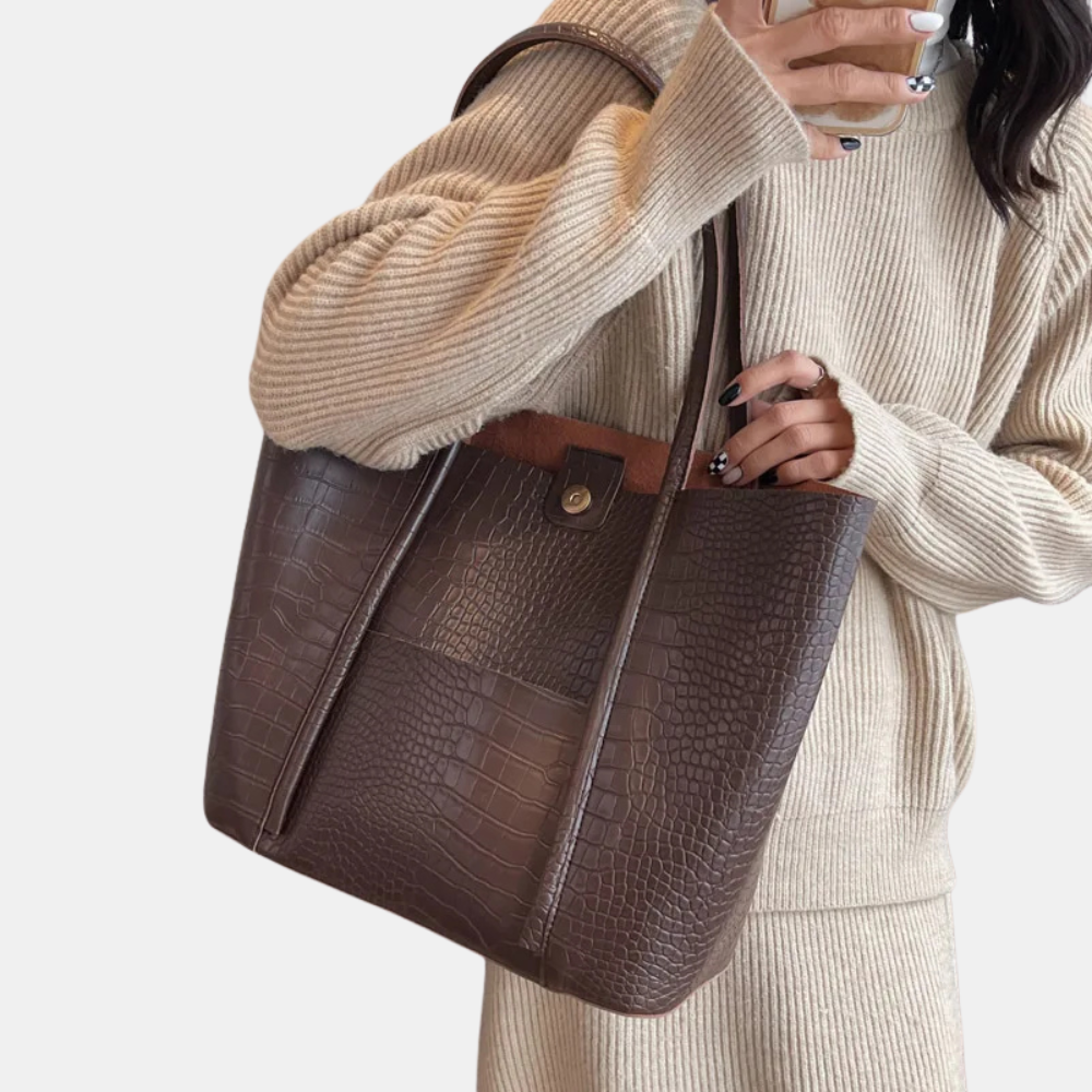 Lina | Elegant tote med strukturerad design