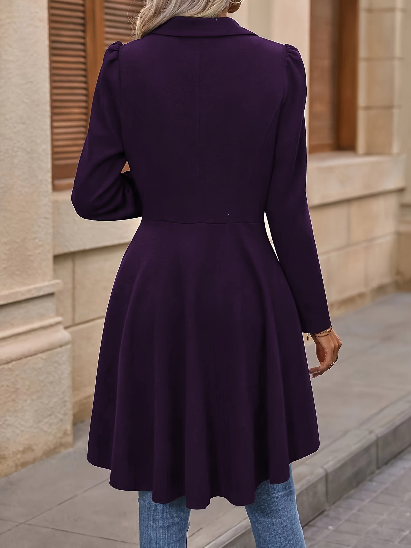 Stockholm Atelier™ - Elegant Flare Blazer