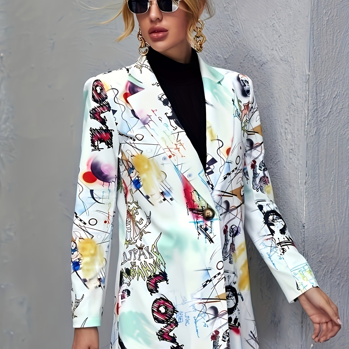 Stockholm Atelier™ - Modern Graffiti Blazer