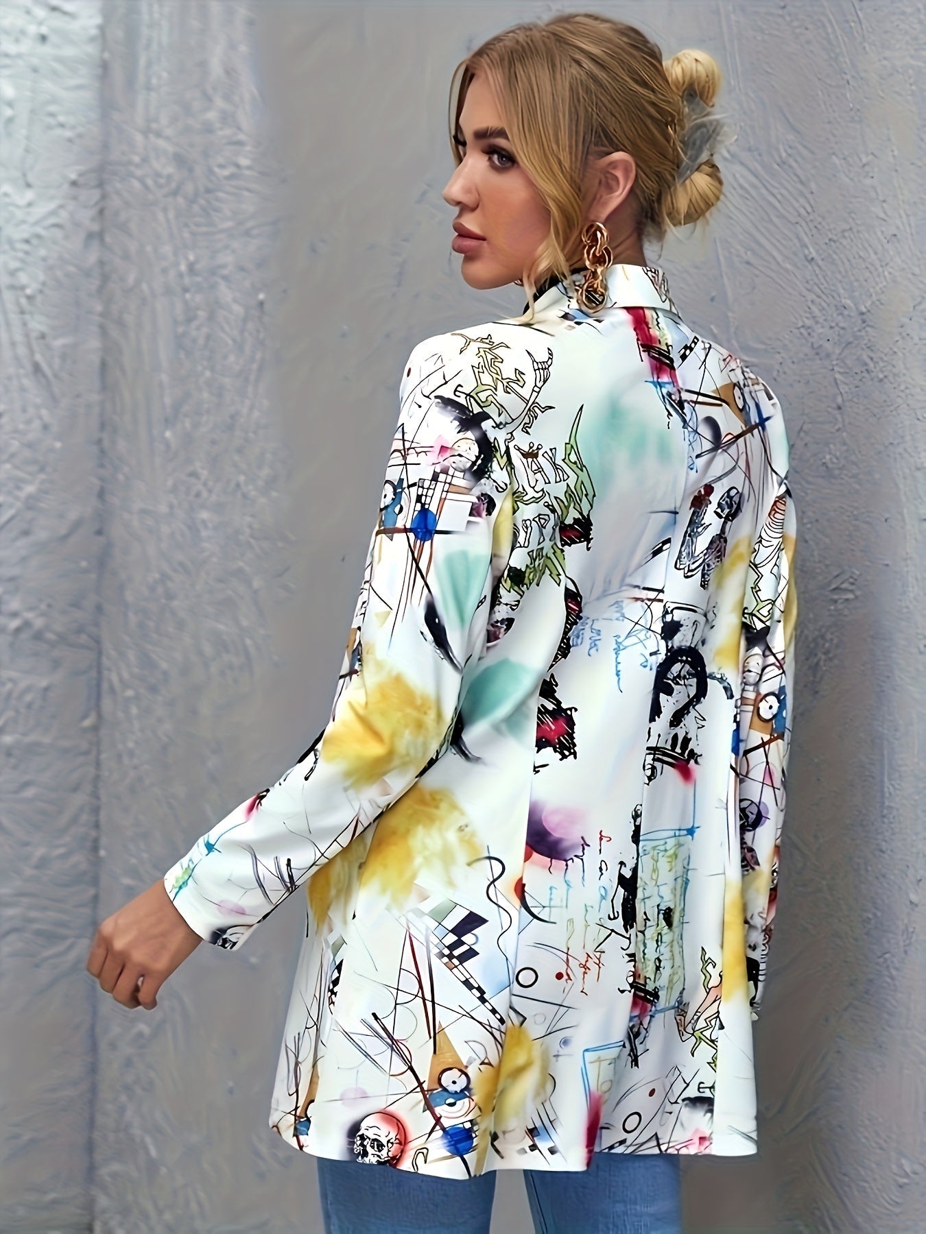 Stockholm Atelier™ - Modern Graffiti Blazer