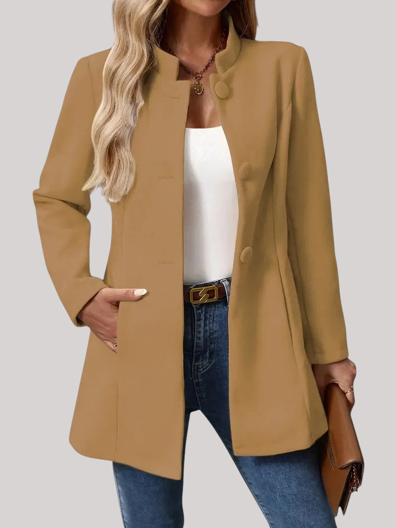 Stockholm Atelier™ | Elegant lång kavajjacka