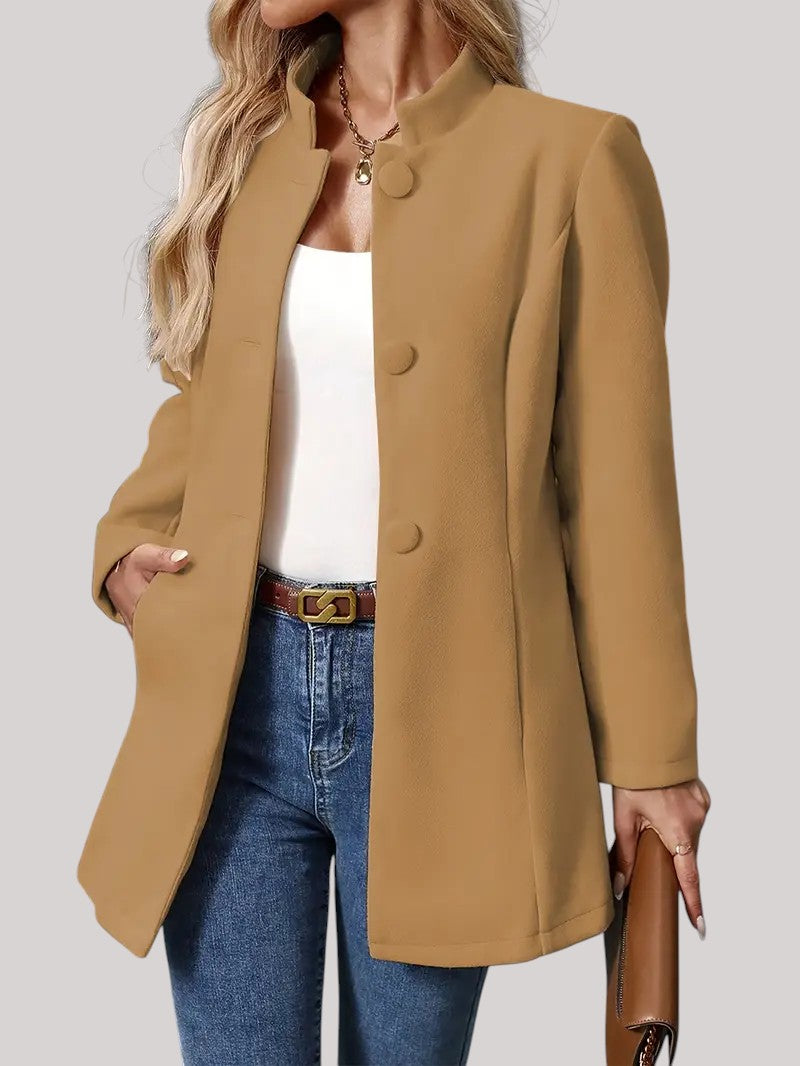 Stockholm Atelier™ | Elegant lång kavajjacka