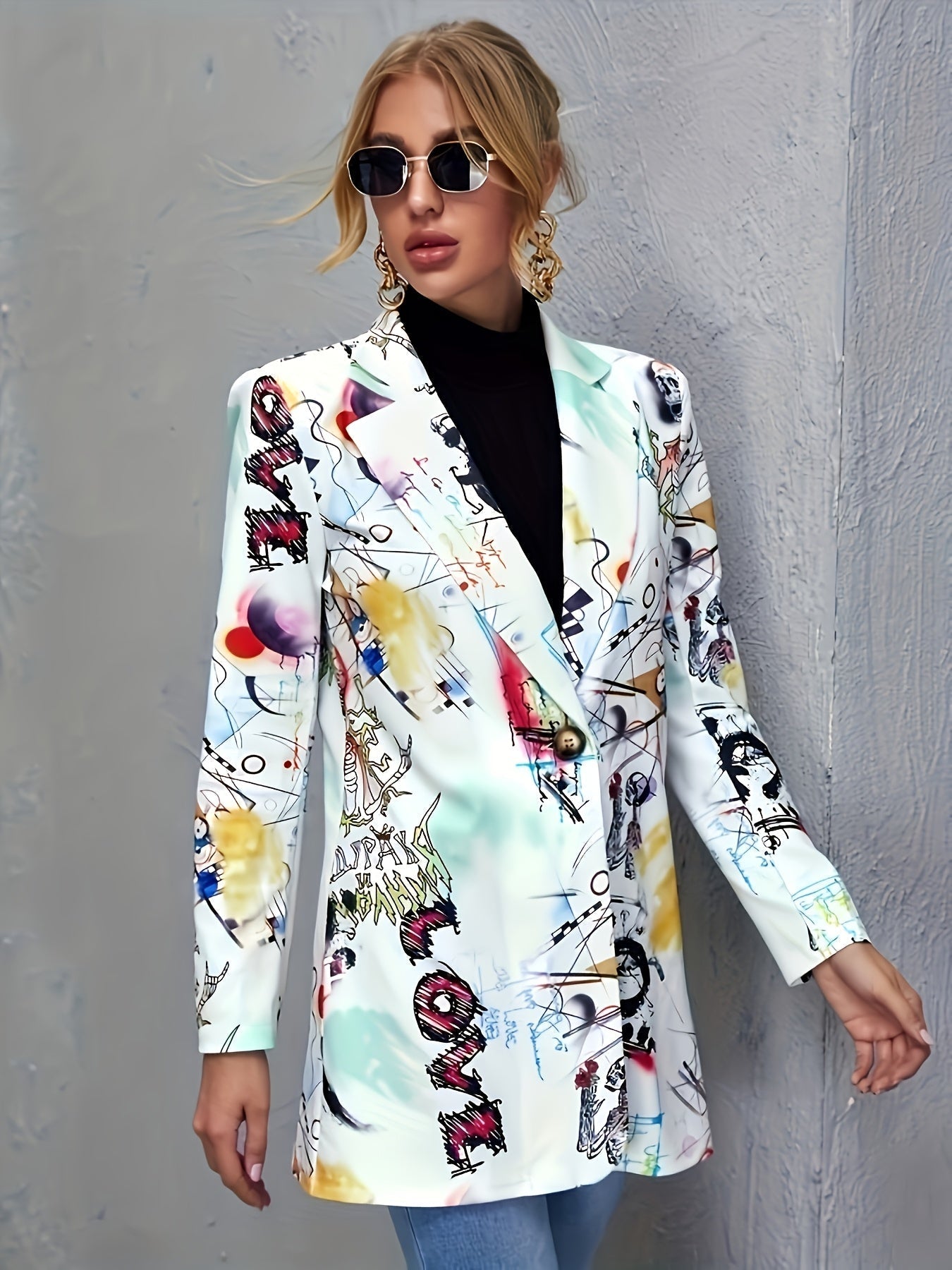 Stockholm Atelier™ - Modern Graffiti Blazer