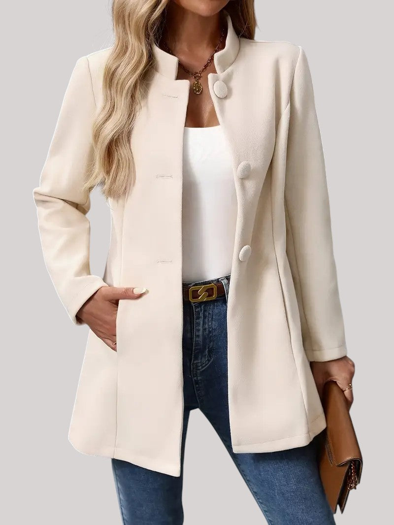 Stockholm Atelier™ | Elegant lång kavajjacka
