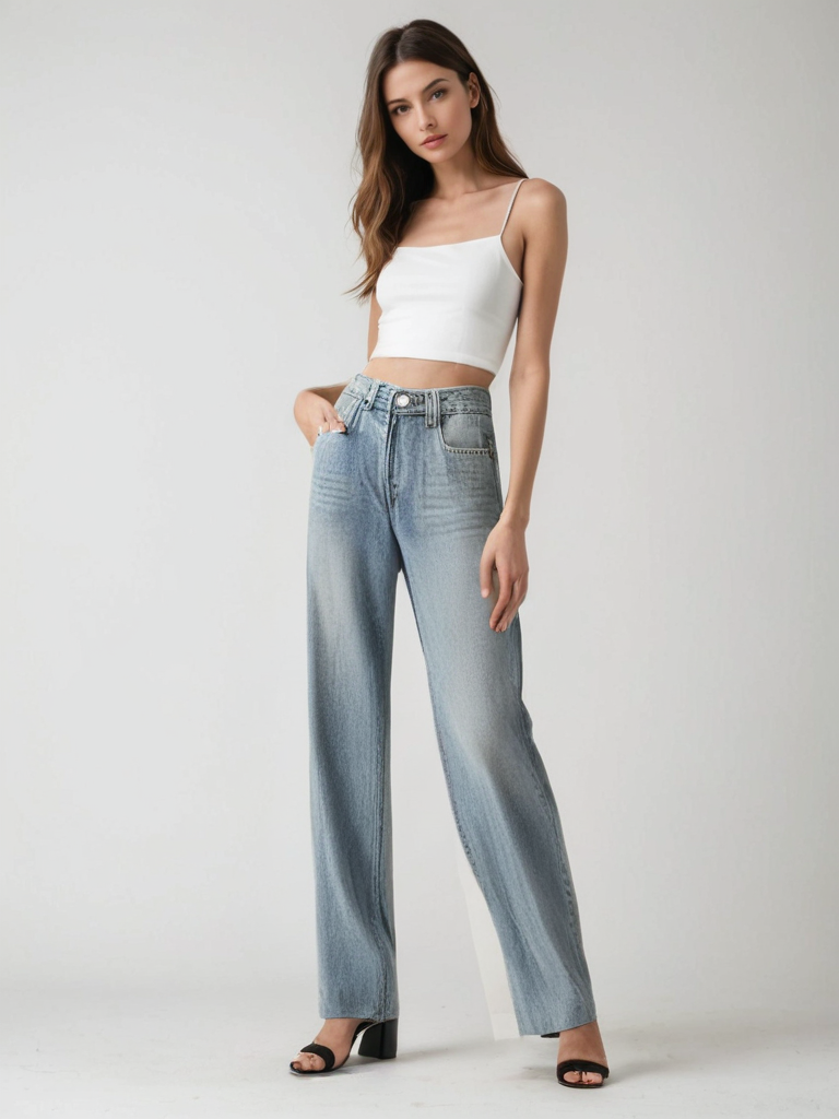 Stockholm Atelier™ | Vintage Utsvängd Jeans