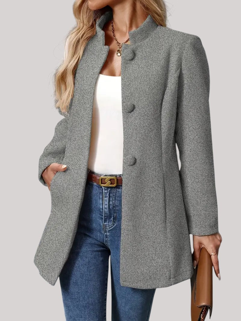 Stockholm Atelier™ | Elegant lång kavajjacka