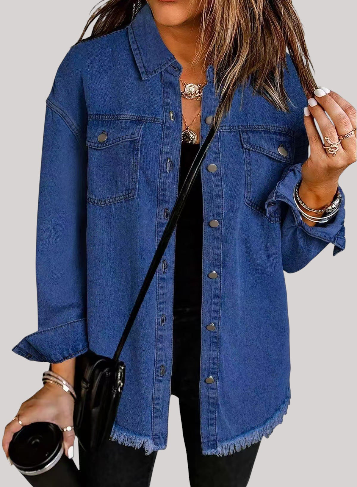 Stina | Tidlös denimjacka med fickor