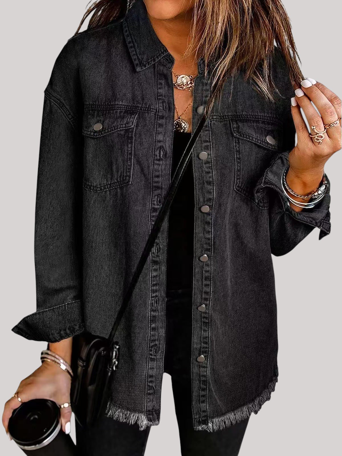 Stina | Tidlös denimjacka med fickor