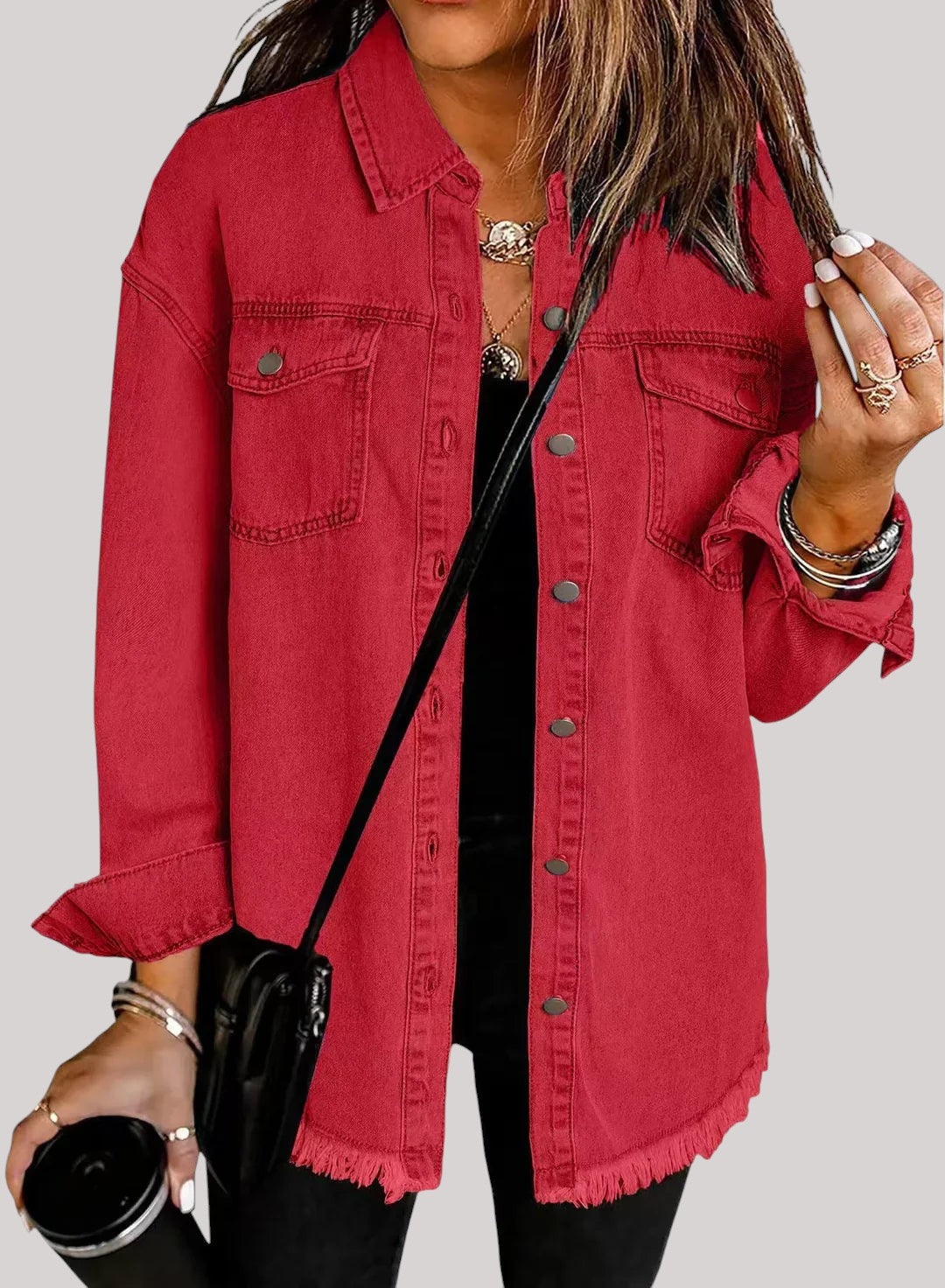 Stina | Tidlös denimjacka med fickor