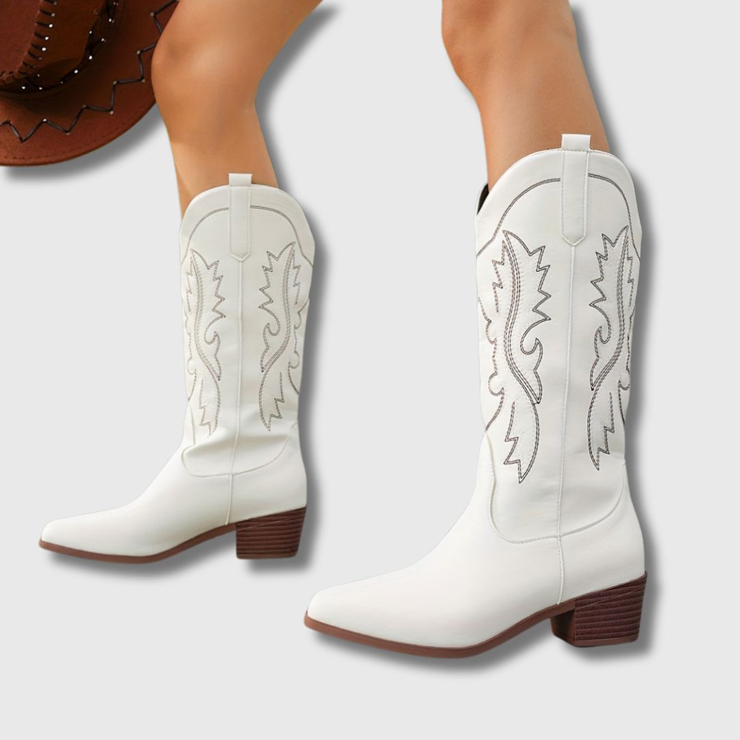 Hilda | Dame Cowboy Støvler