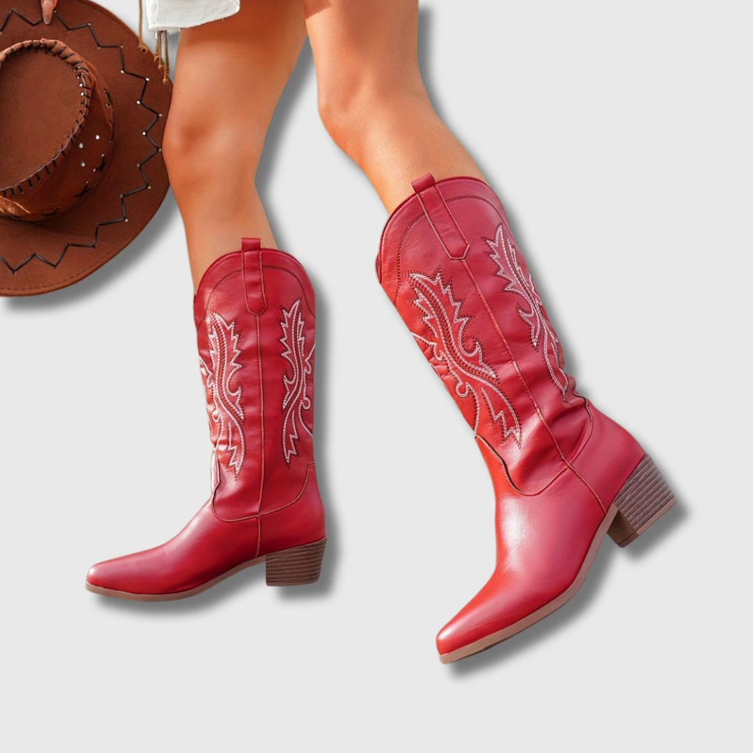Hilda | Dame Cowboy Støvler