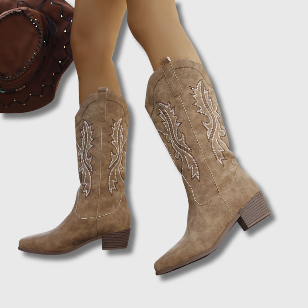 Hilda | Dame Cowboy Støvler