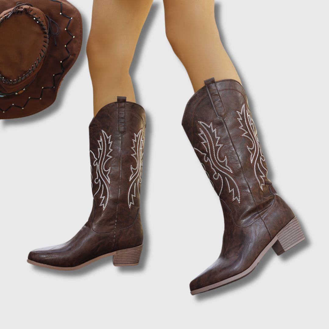 Hilda | Dame Cowboy Støvler
