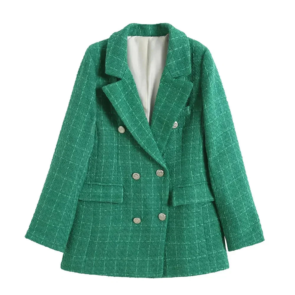 Stockholm Atelier™ - Stylish Tweed Blazer
