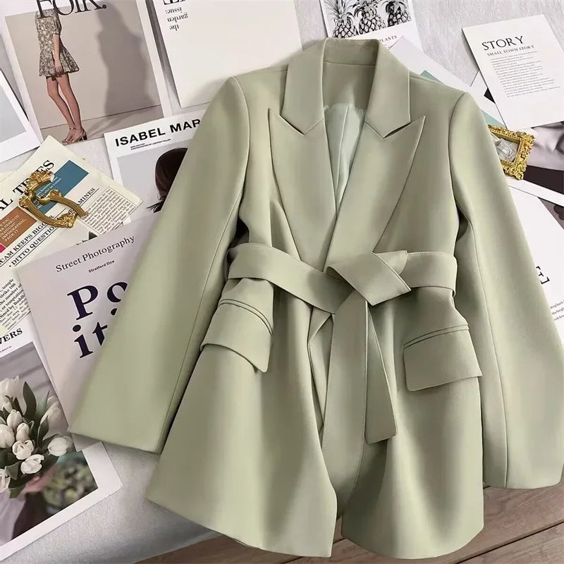 Stockholm Atelier™ - Trendy Lace-up Blazer