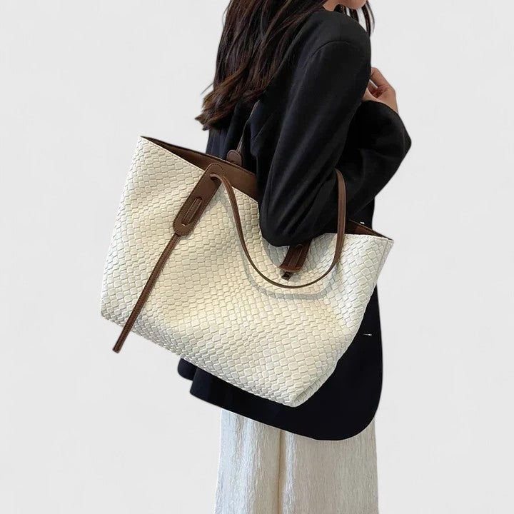 Ragnhild | Klassisk flätad toteväska