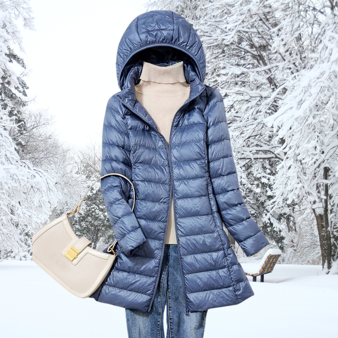 Stockholm Atelier™ | Sky - Ultralätt dunjacka