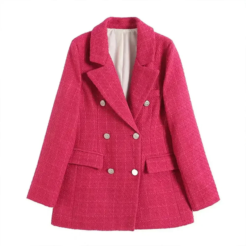 Stockholm Atelier™ - Stylish Tweed Blazer
