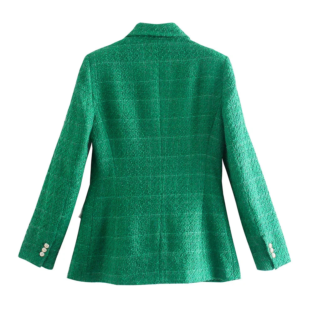 Stockholm Atelier™ - Stylish Tweed Blazer