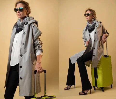 Rita | Stilren trenchcoat