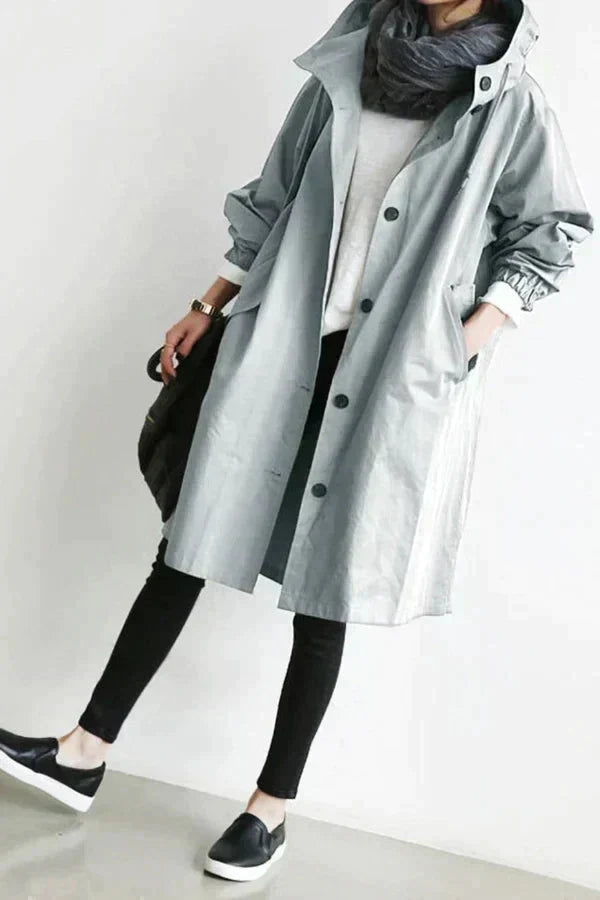 Rita | Stilren trenchcoat