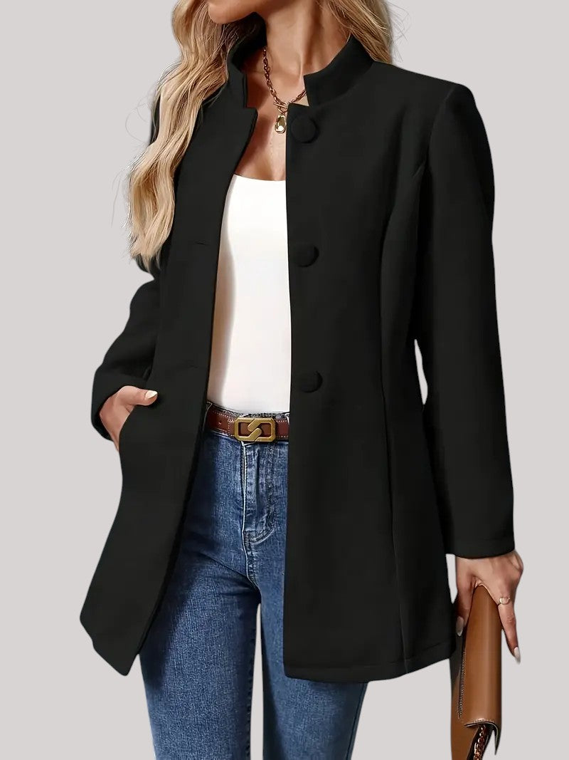 Stockholm Atelier™ | Elegant lång kavajjacka