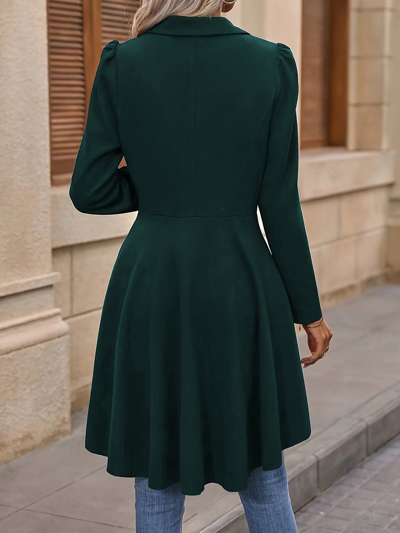 Stockholm Atelier™ - Elegant Flare Blazer