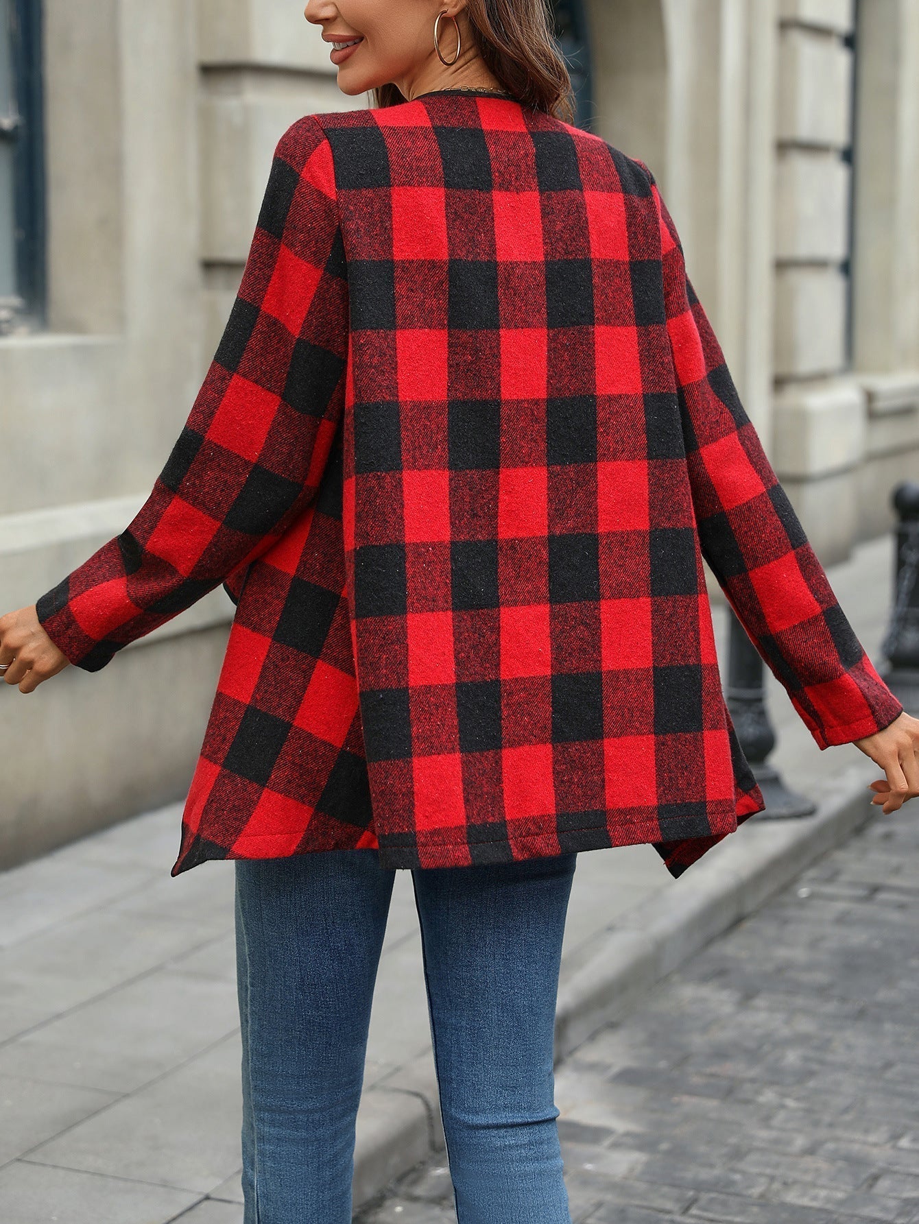 Stockholm Atelier™ - Stylish Asymmetrical Blazer