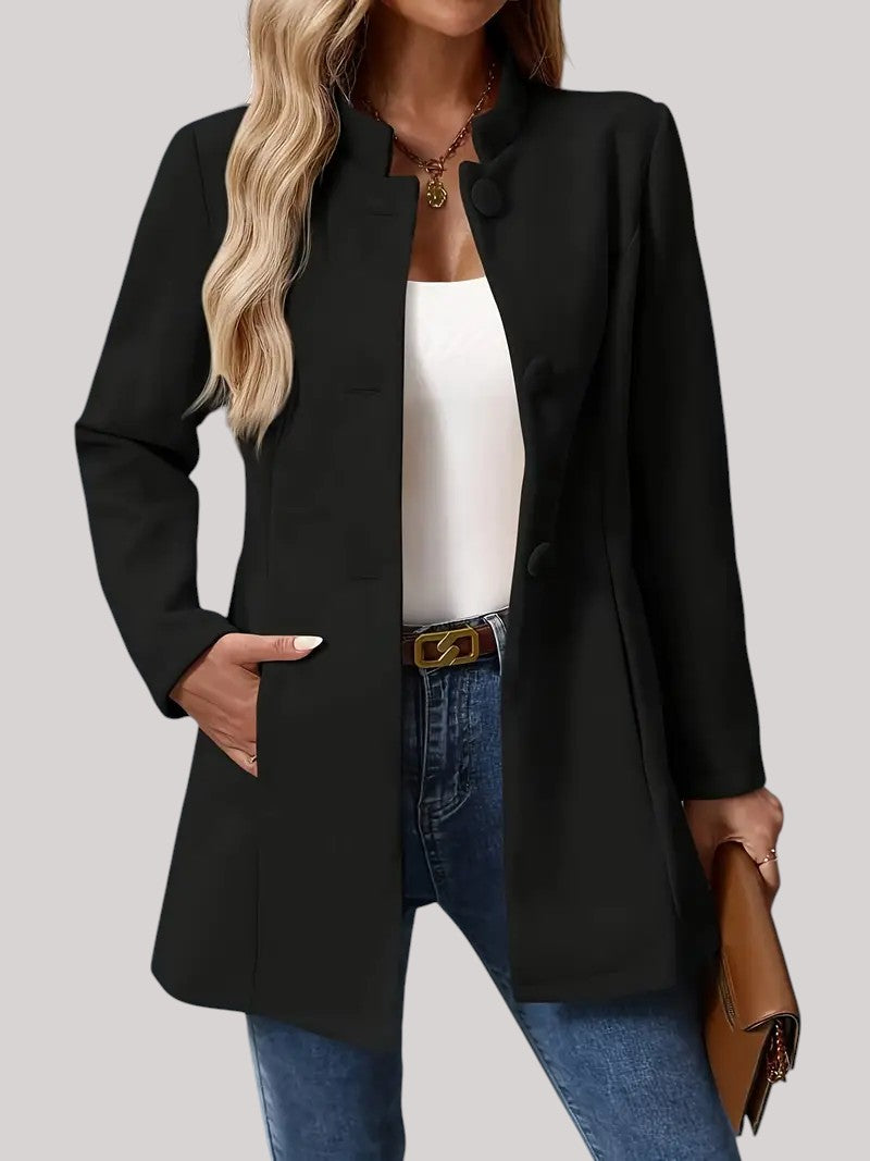 Stockholm Atelier™ | Elegant lång kavajjacka