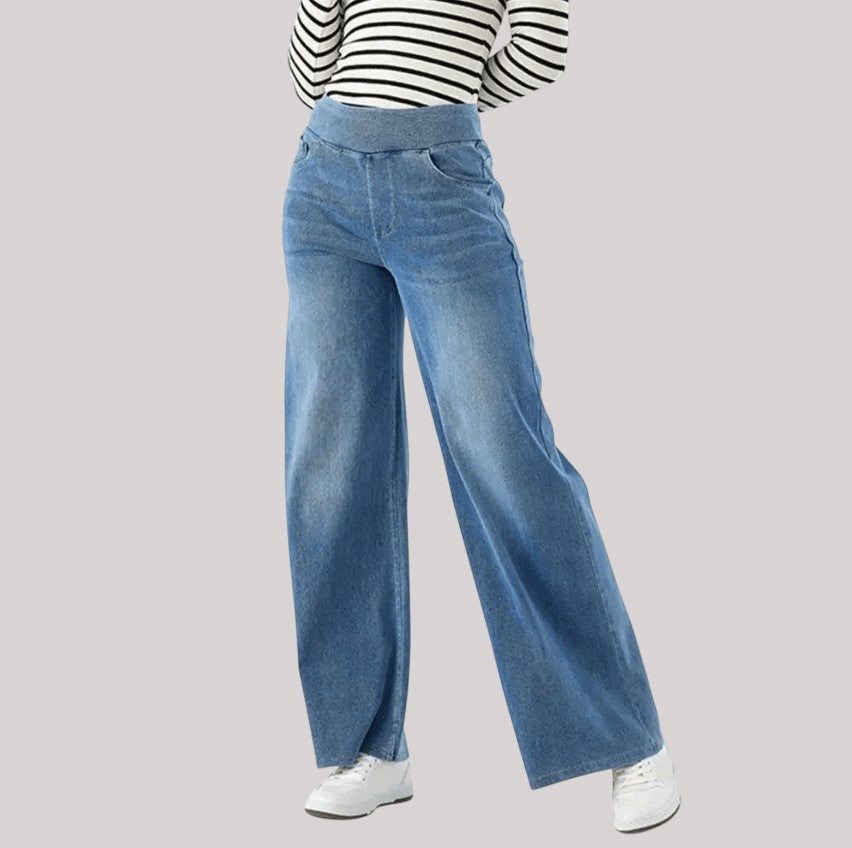 Ira | Höga midjejeans med stretch