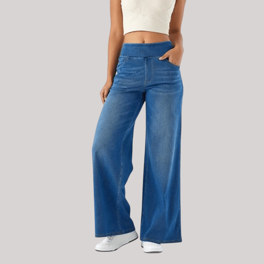 Ira | Höga midjejeans med stretch