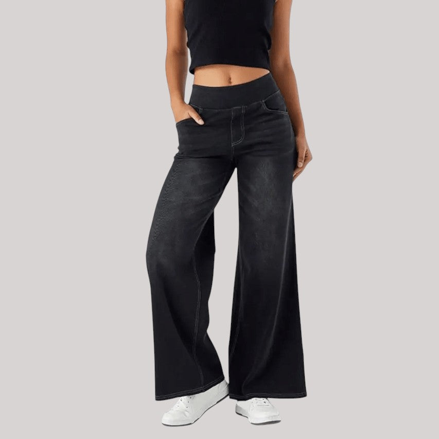 Ira | Höga midjejeans med stretch