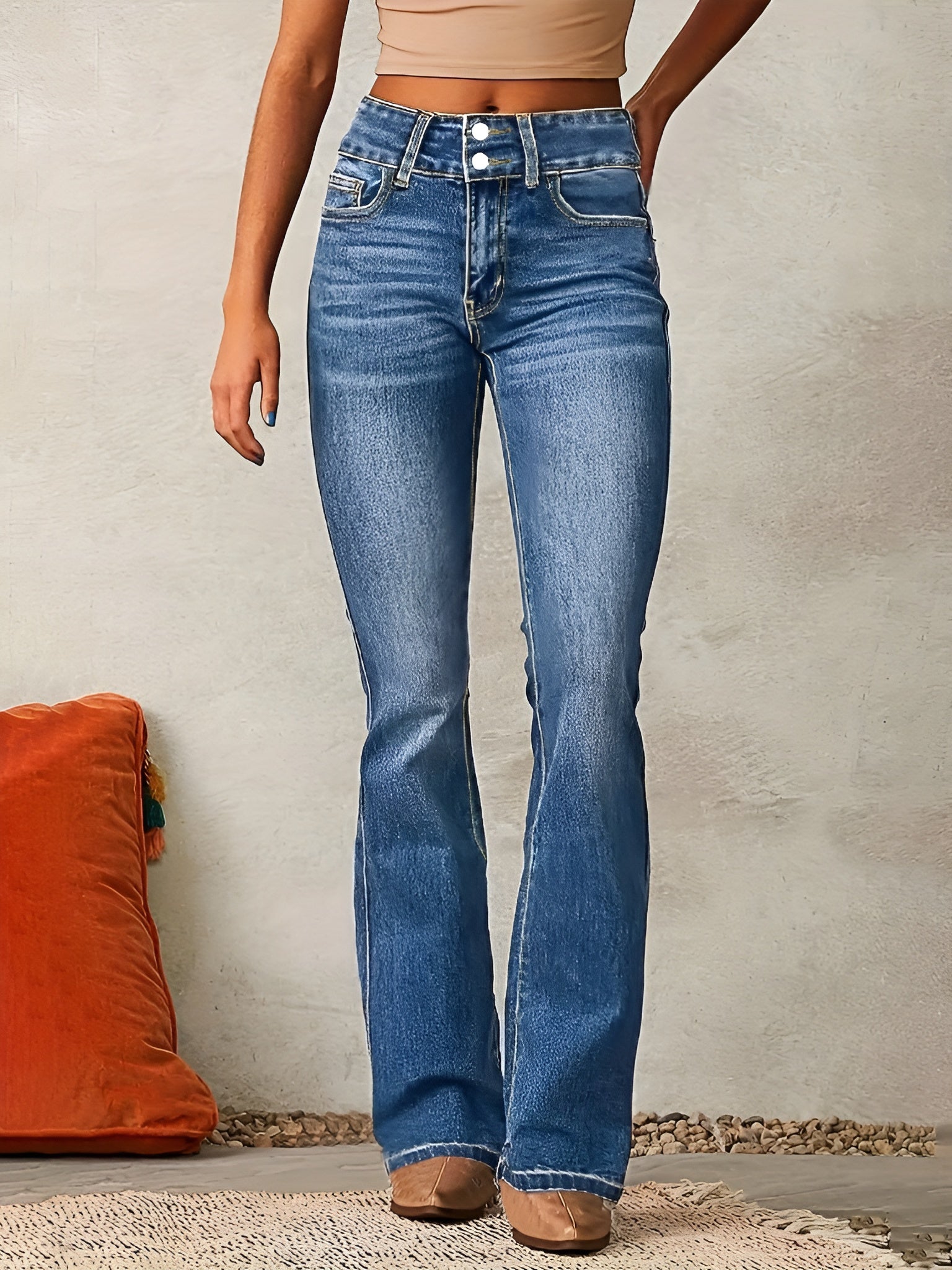 Stockholm Atelier™ | Stylish Zipper Jeans