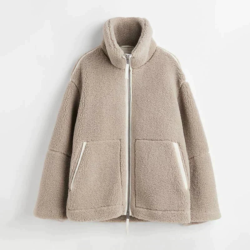 Jacky | Oversized teddyfleecjacka