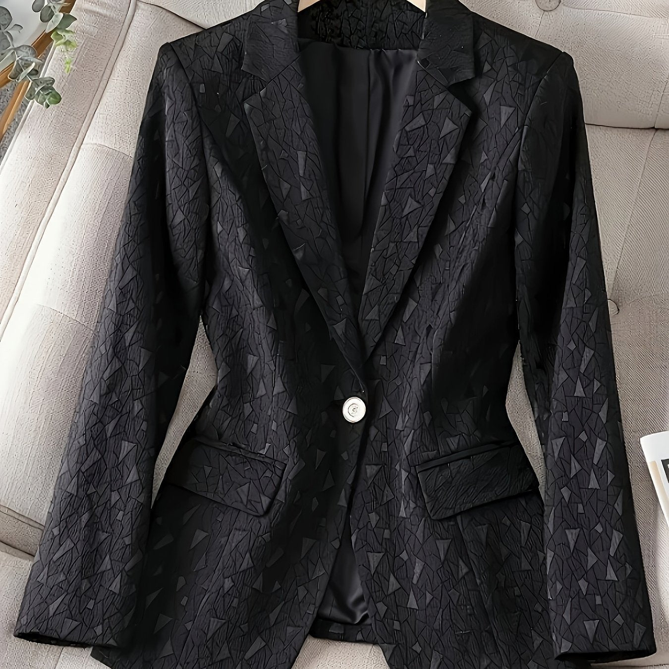 Stockholm Atelier™ - Elegant Single-Breasted Blazer