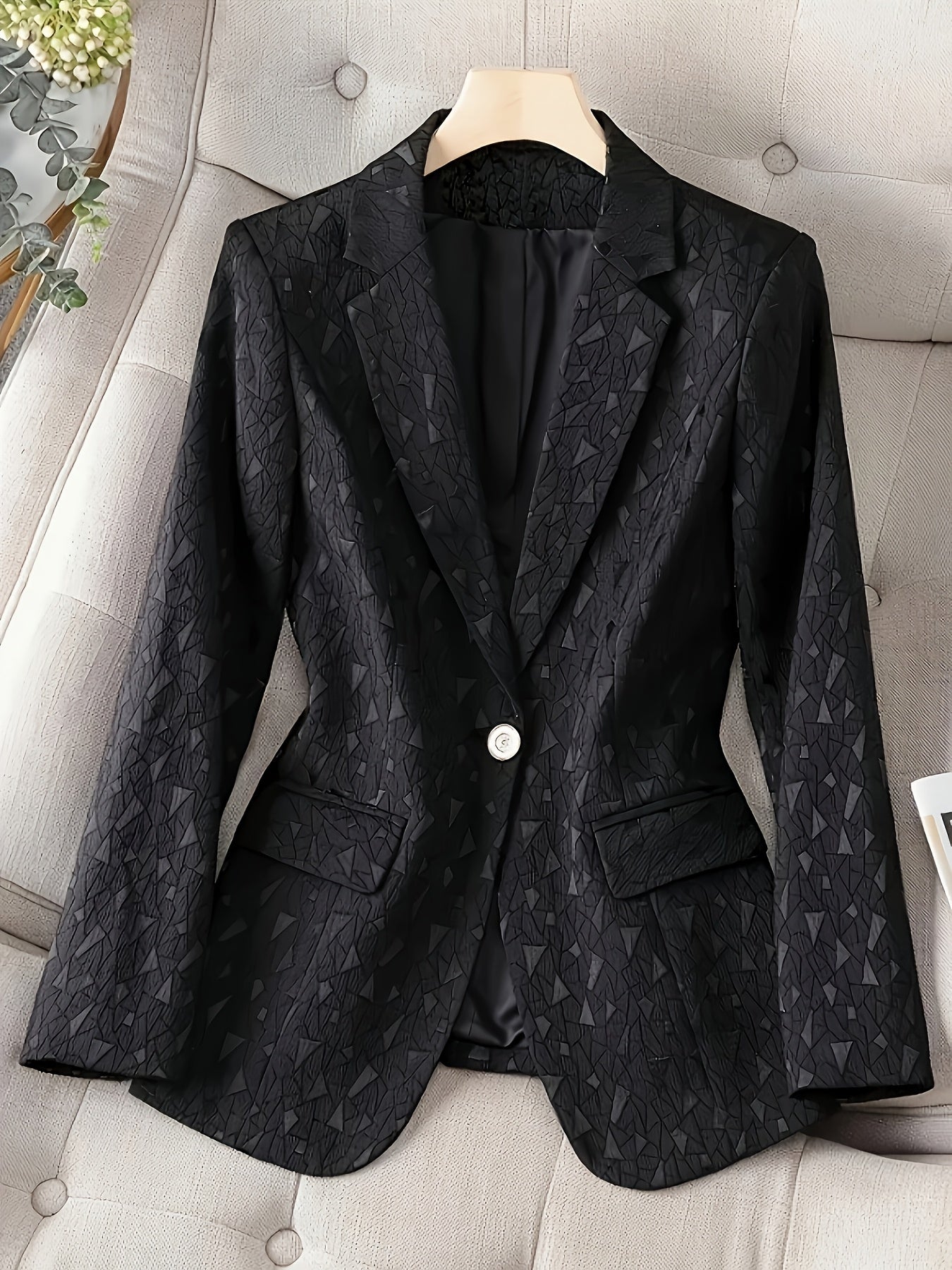 Stockholm Atelier™ - Elegant Single-Breasted Blazer