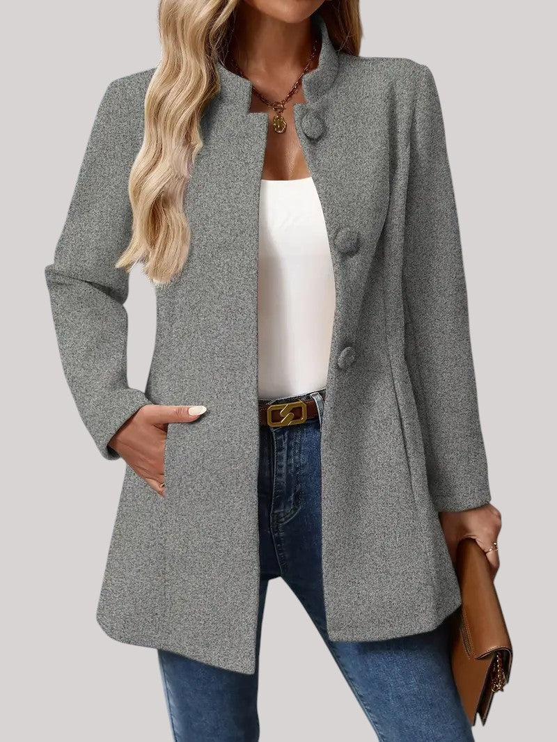 Stockholm Atelier™ | Elegant lång kavajjacka
