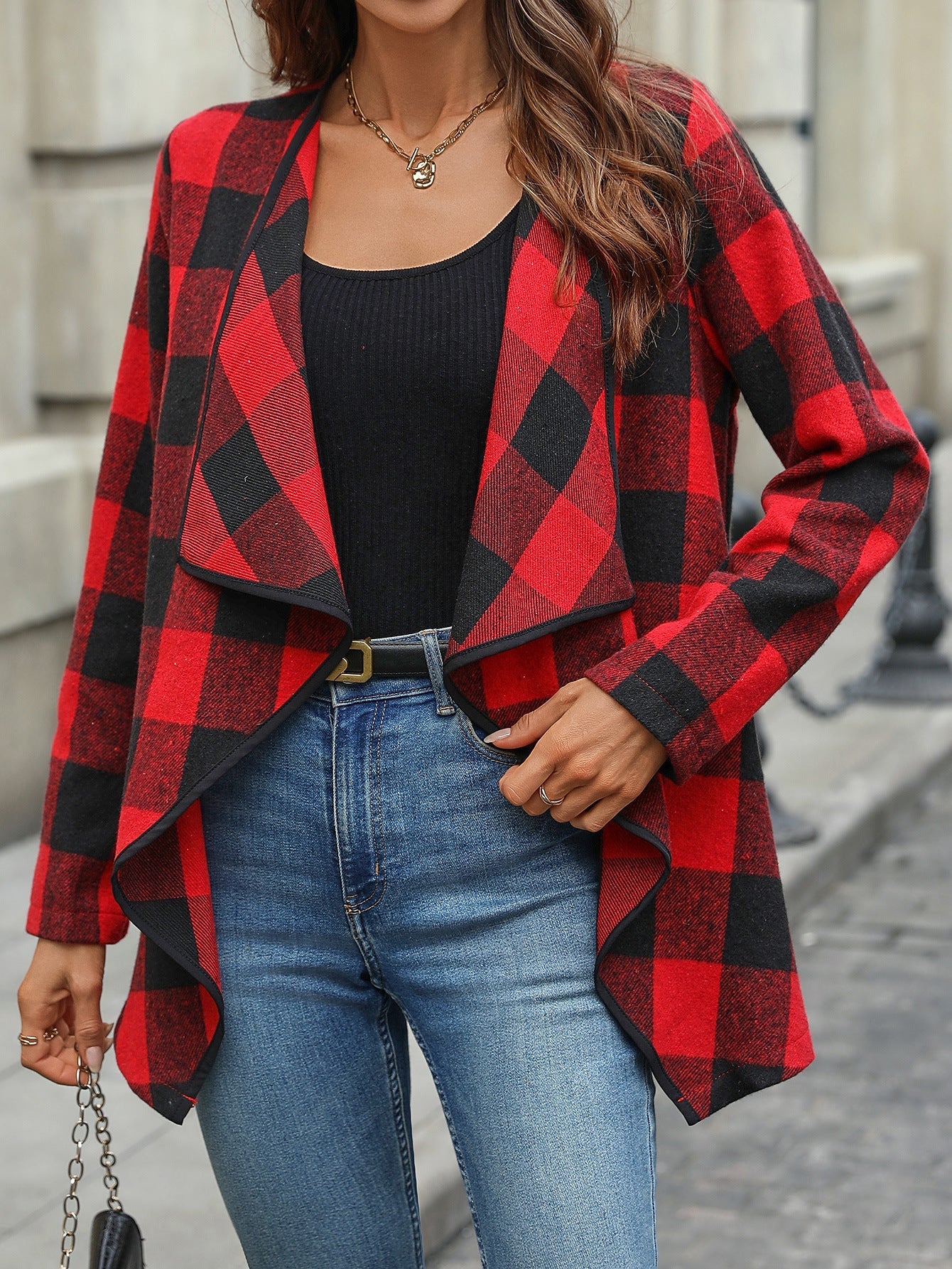 Stockholm Atelier™ - Stylish Asymmetrical Blazer